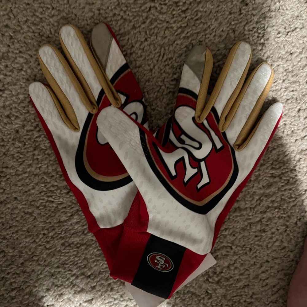 Nike San Francisco 49ers Stadium Fan Gloves